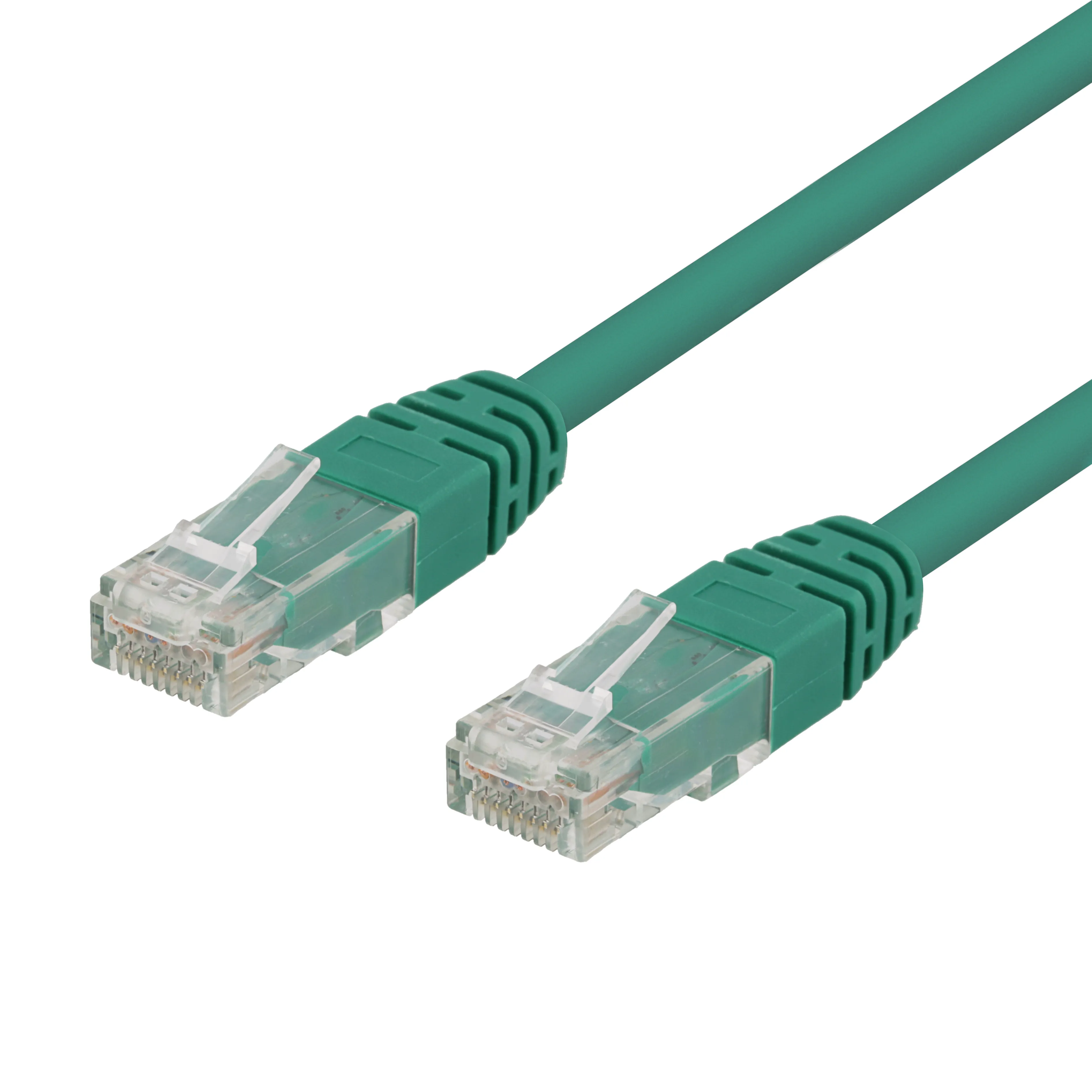 Deltaco Cat6 U/UTP RJ45 0.3m -verkkokaapeli, vihreä