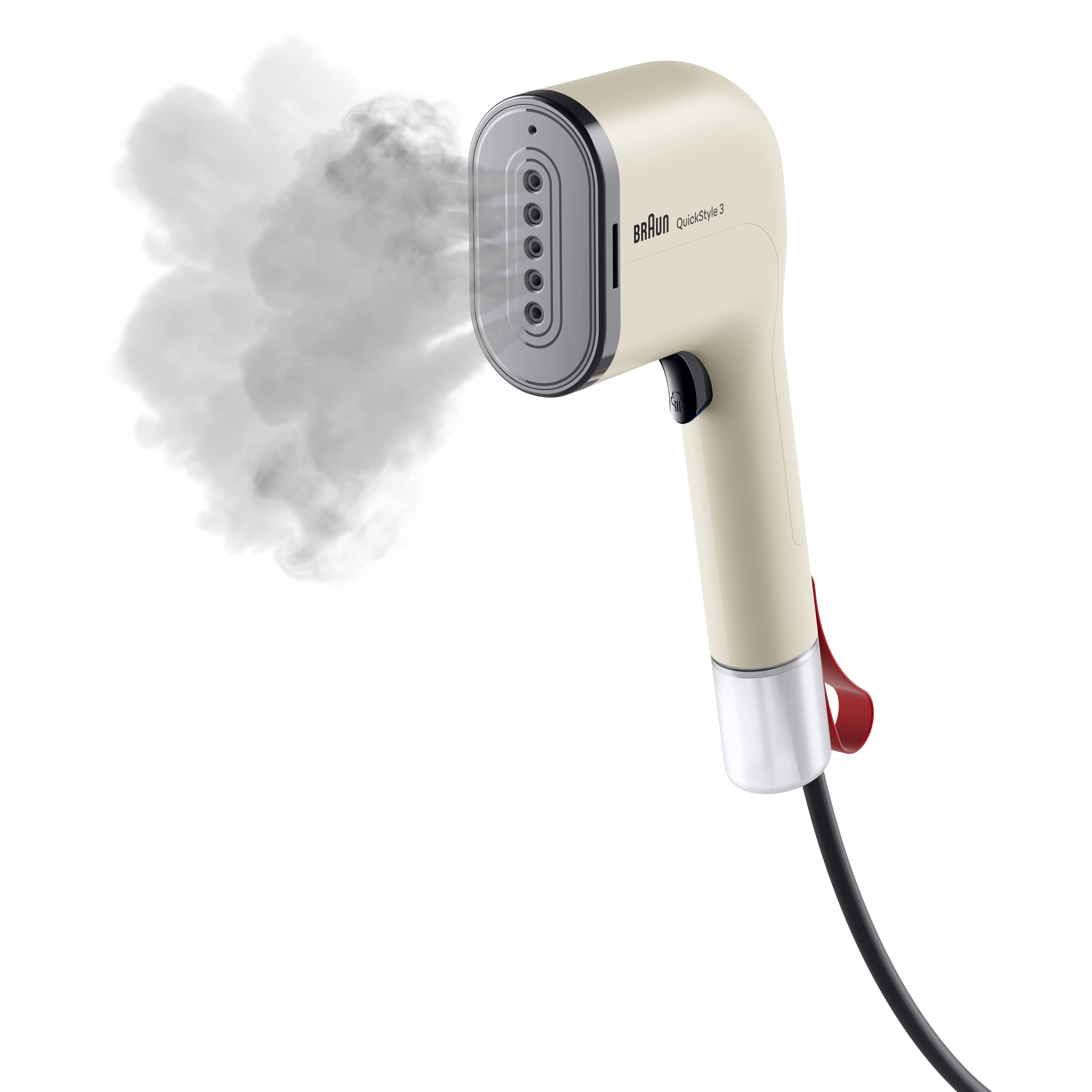 Braun QuickStyle 3 GS3012 BG -vaatehöyrystin, 1100 W, 0,07 l, Beige