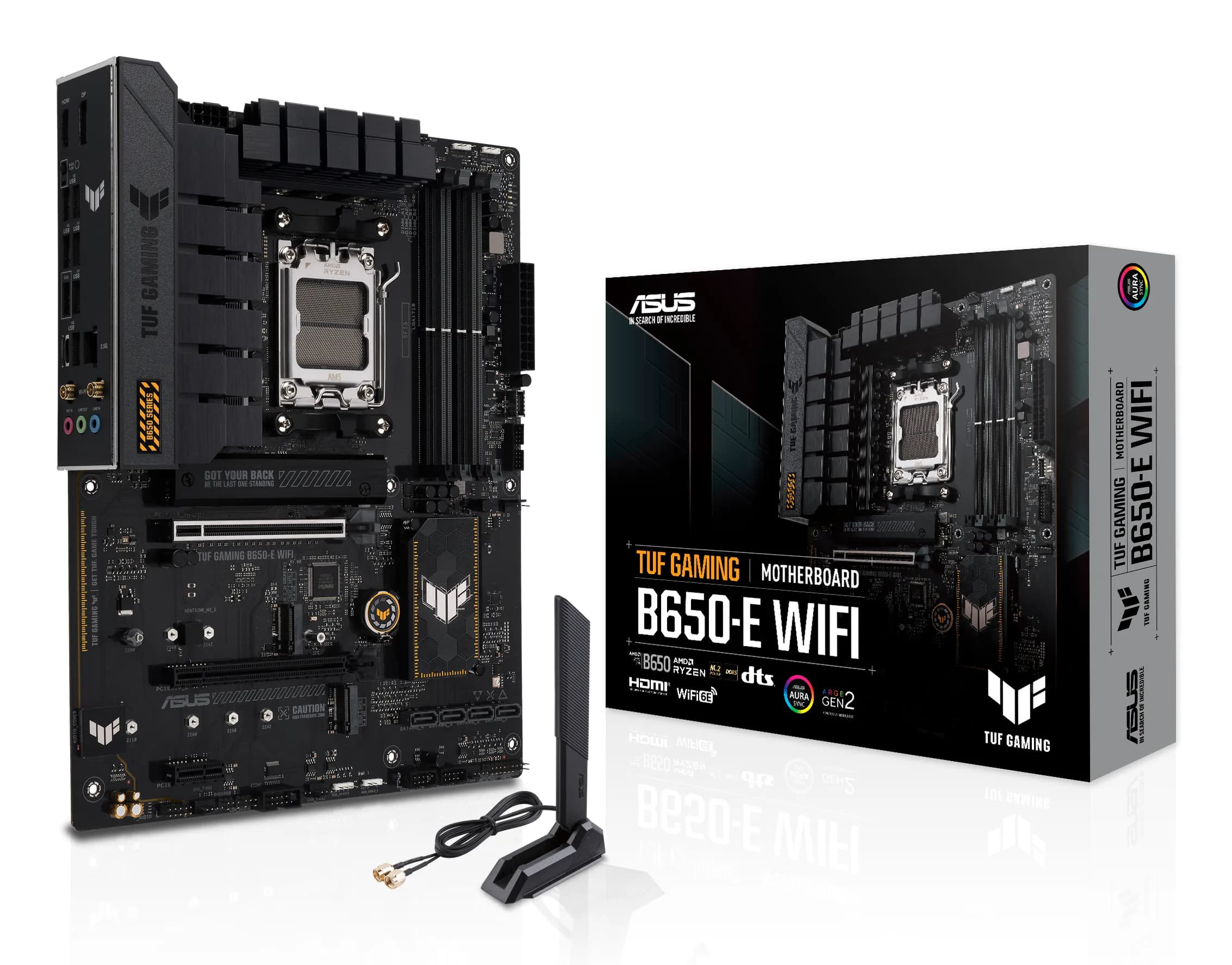 Asus TUF GAMING B650-E WIFI AM5 ATX -emolevy