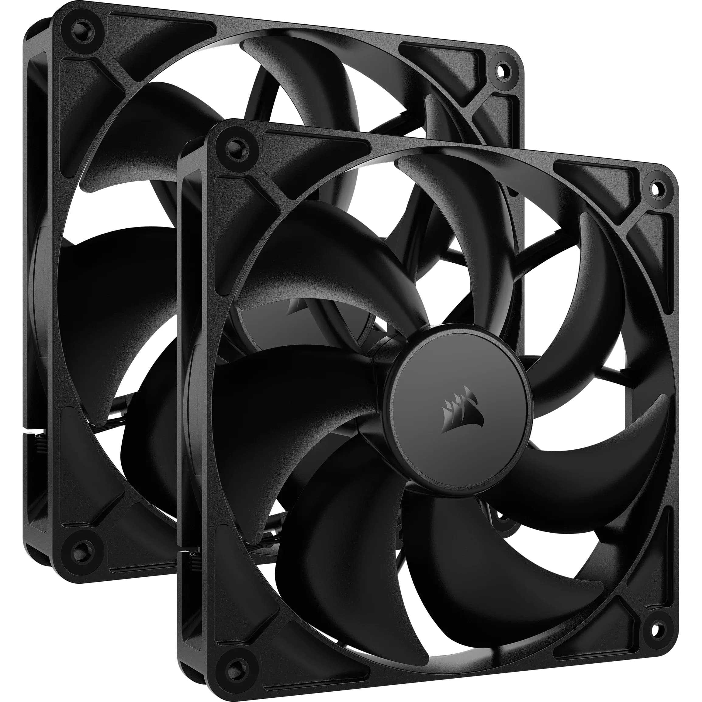 Corsair RS140 PWM -tuuletinsarja, 140 mm, magneettikupulaakeri, 2 kpl, musta