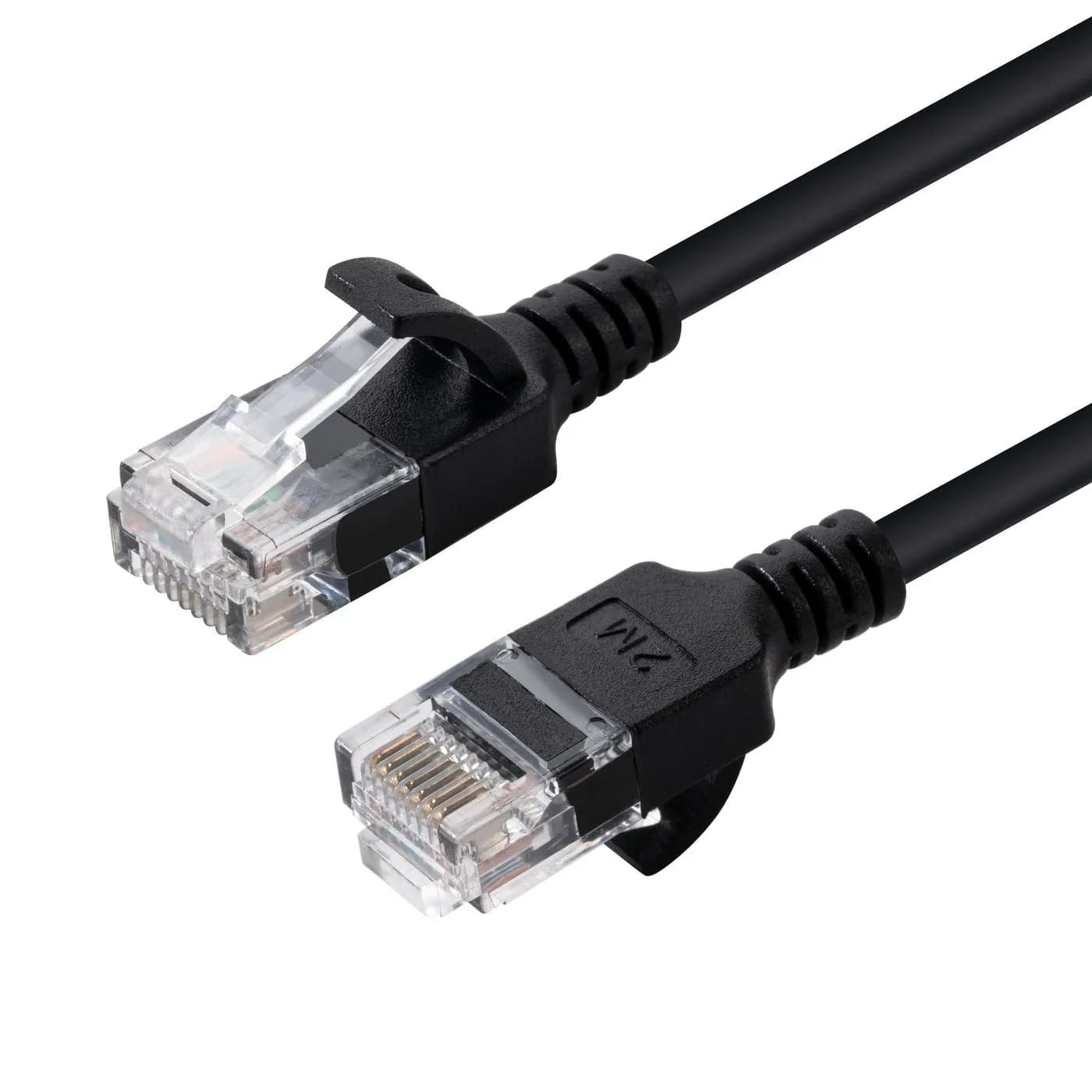 MicroConnect Cat6 UTP RJ45 0.15m -verkkokaapeli, musta