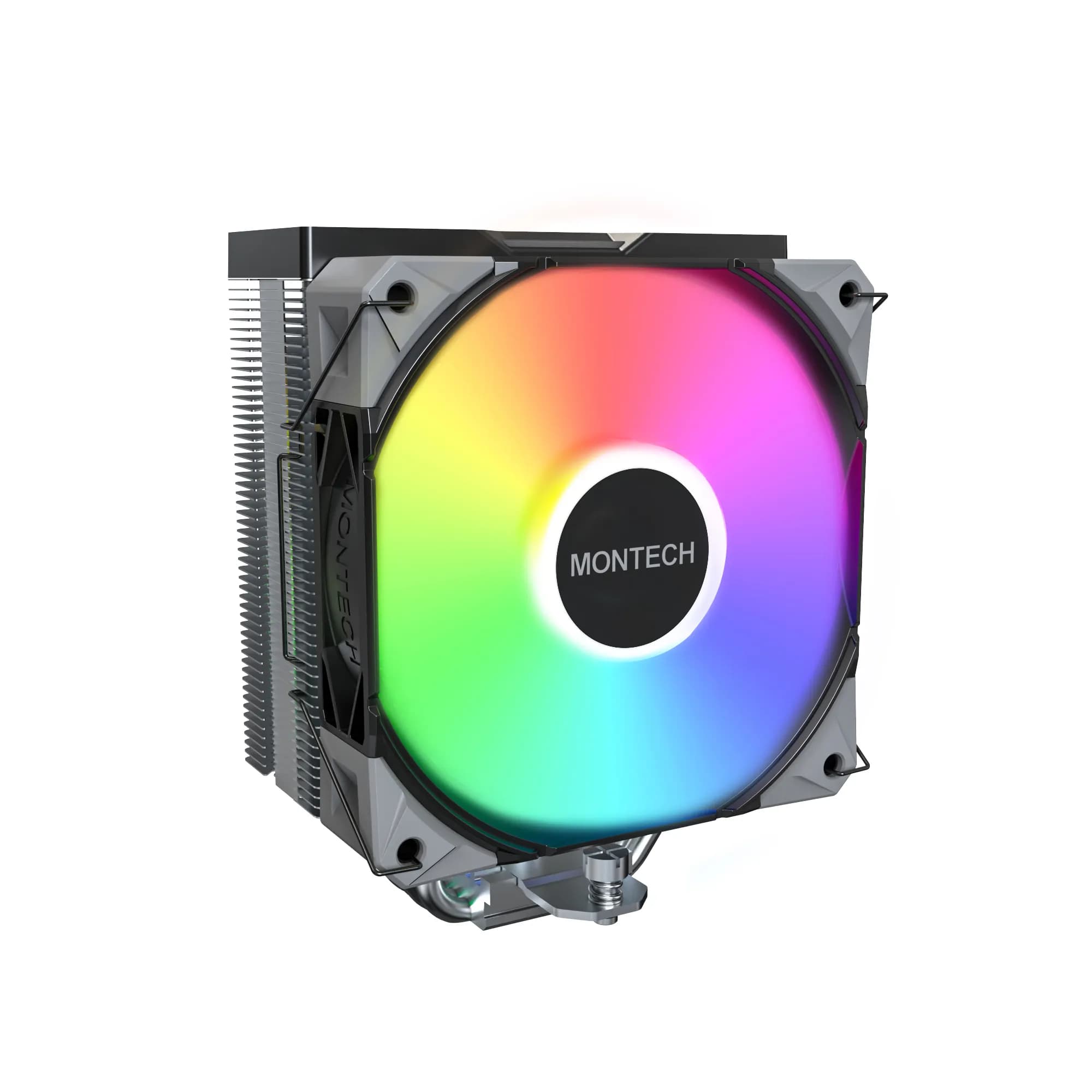 Montech NX400, 120 mm ARGB -prosessorijäähdytin, musta