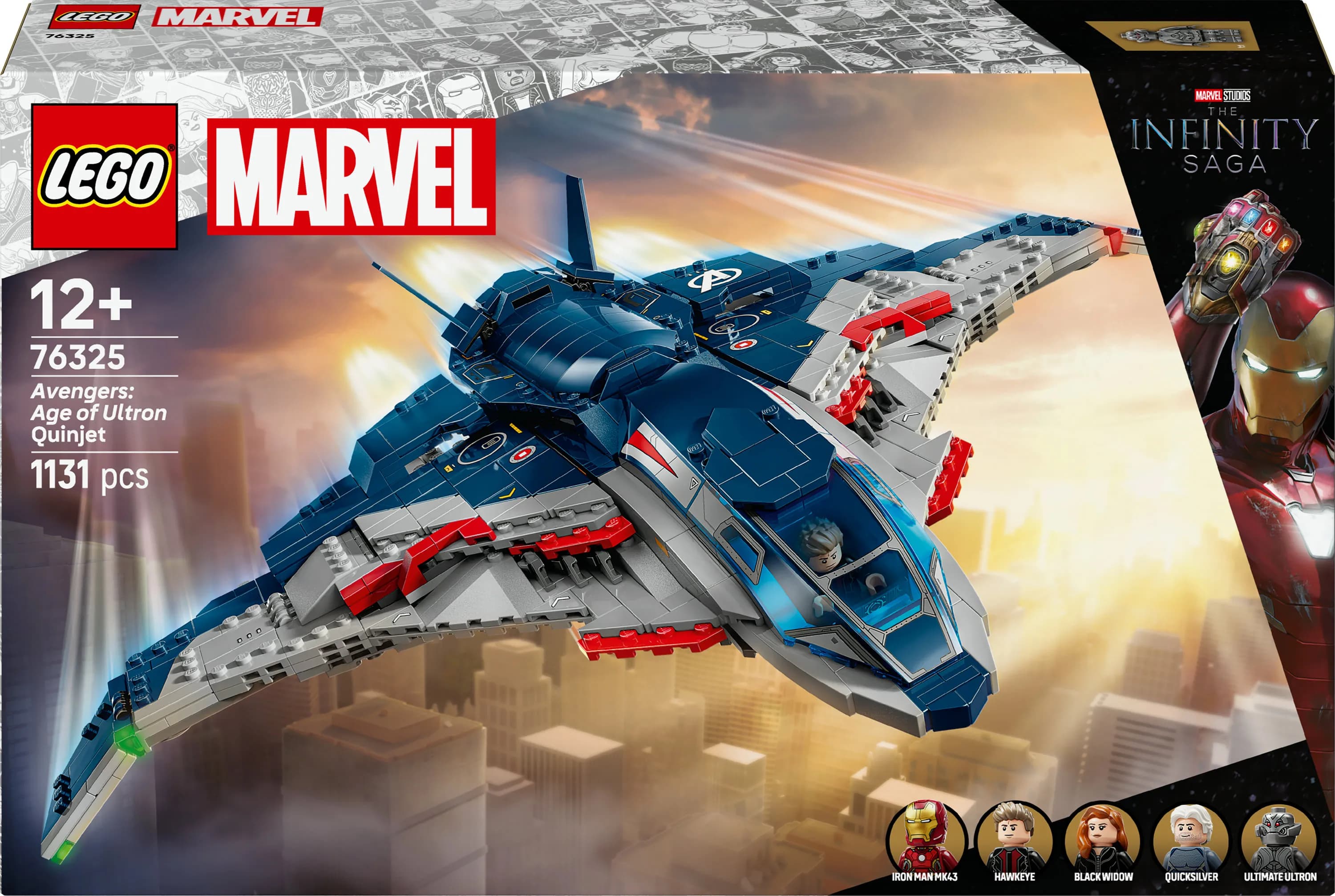 LEGO Marvel Avengers Quinjet 76325