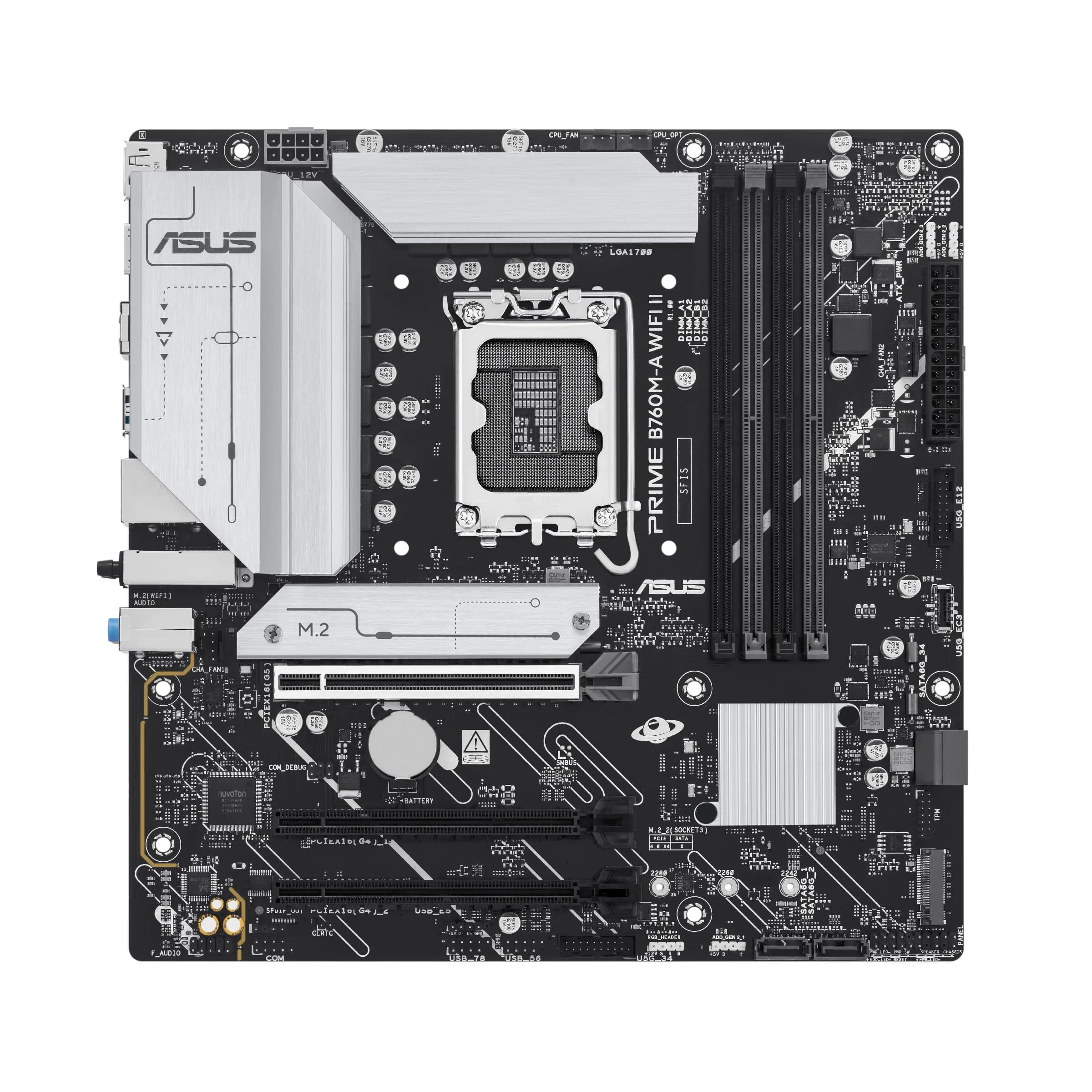 Asus Prime B760M-A WIFI II LGA1700 mATX -emolevy