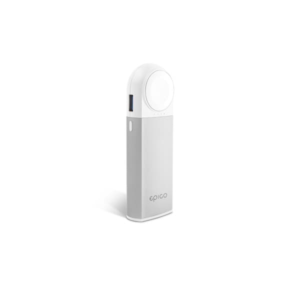 Epico Power Bar -varavirtalähde, 5 200 mAh, Hopea