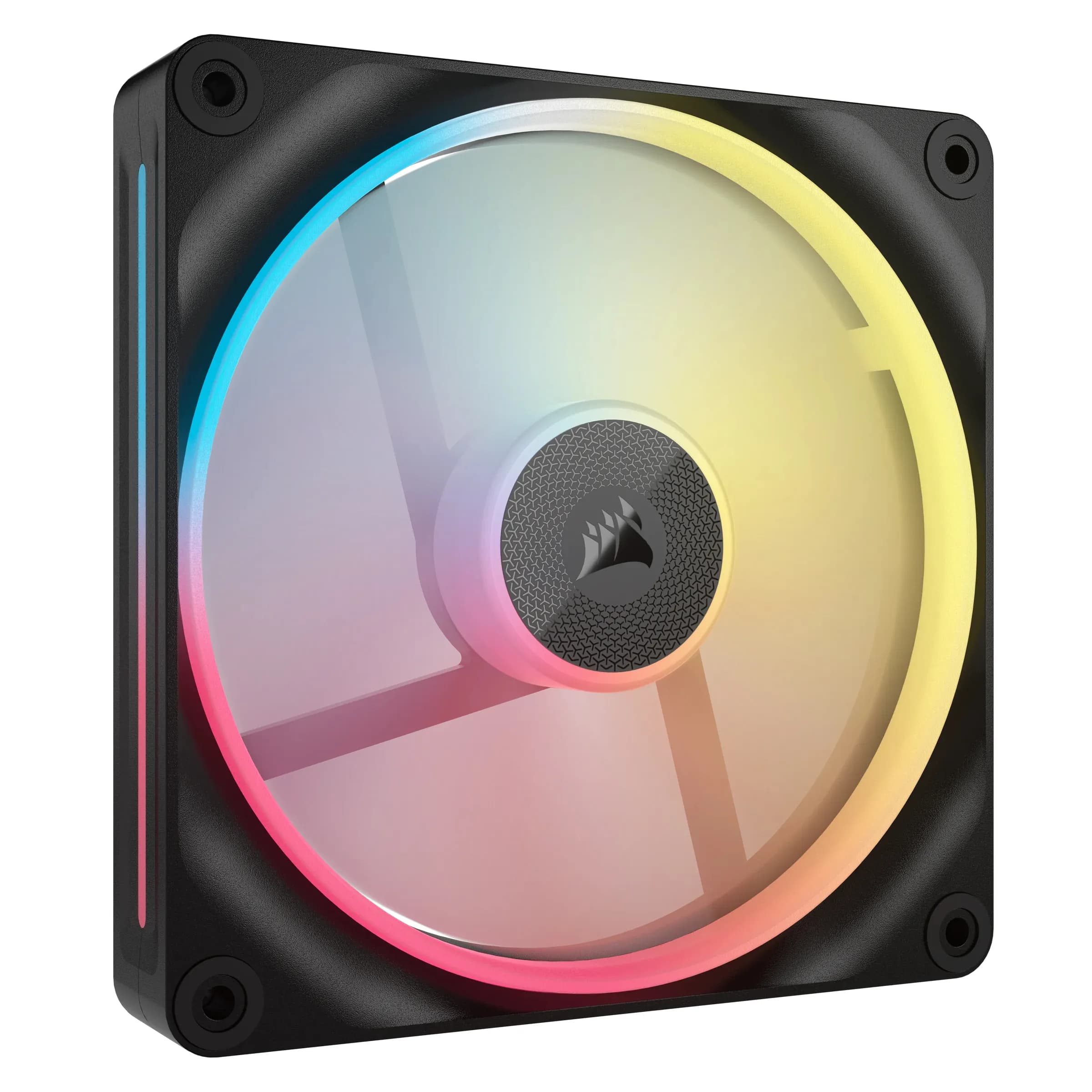 Corsair iCUE LINK LX140-R PWM RGB -tuuletin, Magneettikupulaakeri, 140 mm, musta