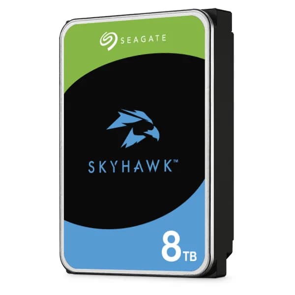 Seagate SkyHawk 3.5" 8 Tt, 7200 RPM, 256 MB, SATA III -kovalevy (valvontakäyttöön)