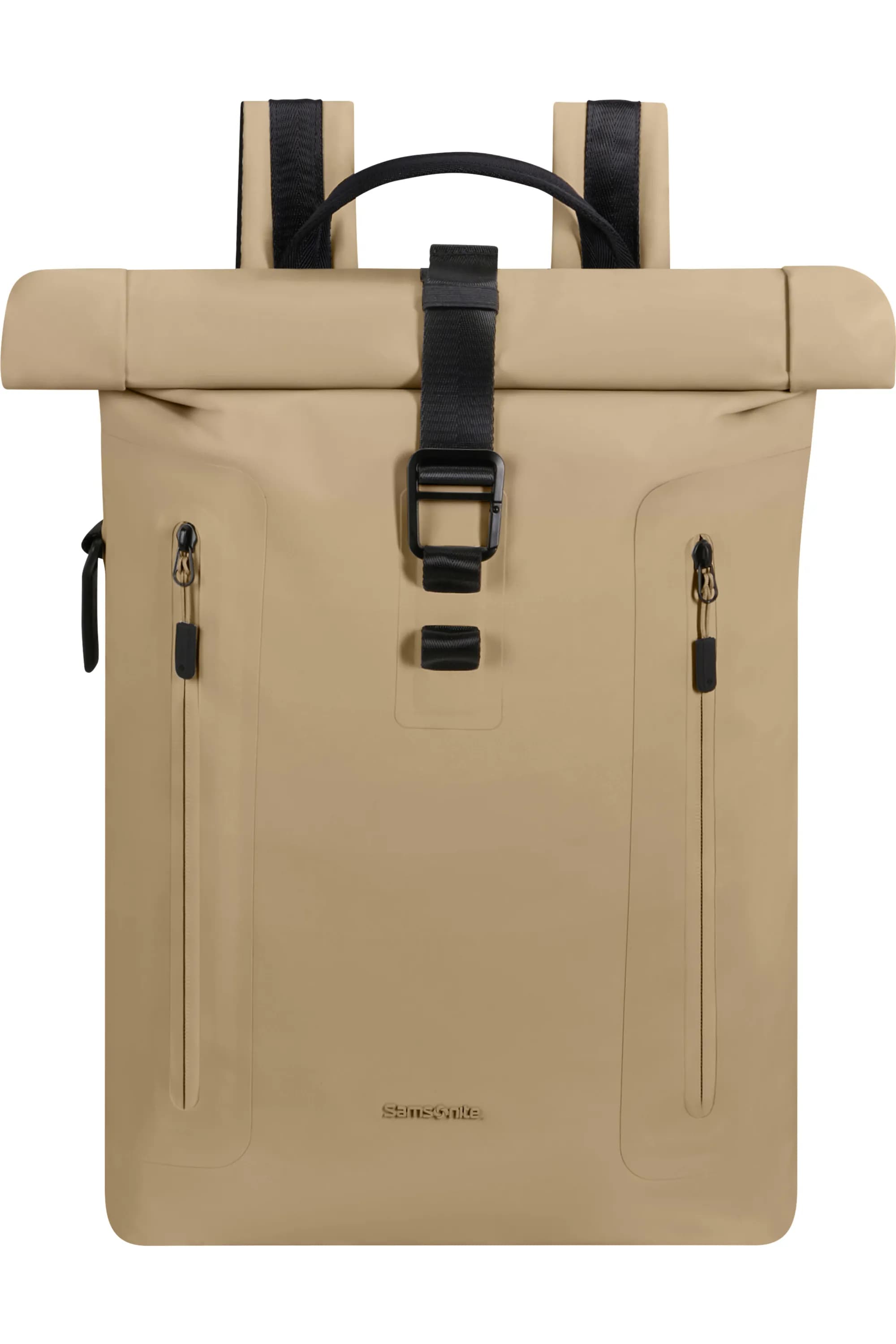 Samsonite Coatify Biz Rolltop - tietokonereppu, hiekka, 15.6"