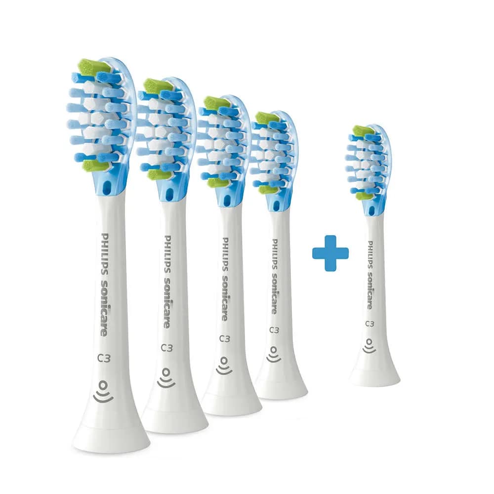 Philips Sonicare C3 Premium Plaque Defence -vaihtoharjat, valkoinen