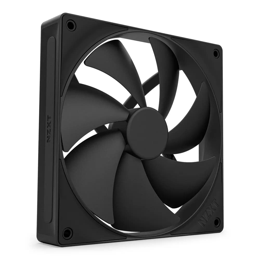 NZXT RF-P14SF-B2 140 millimetrin staattisen paineen Pulse Width Modulation -kotelotuuletin (Musta)
