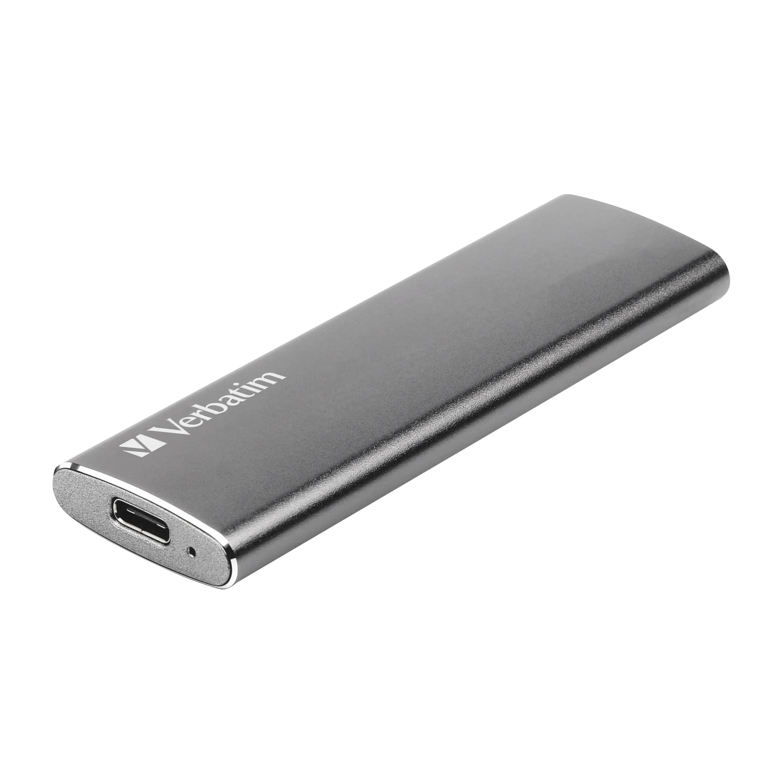 Verbatim VX500 2 Tt USB 3.2 Gen 2 (USB-C/USB-A) -ulkoinen SSD, kannettava, hopea