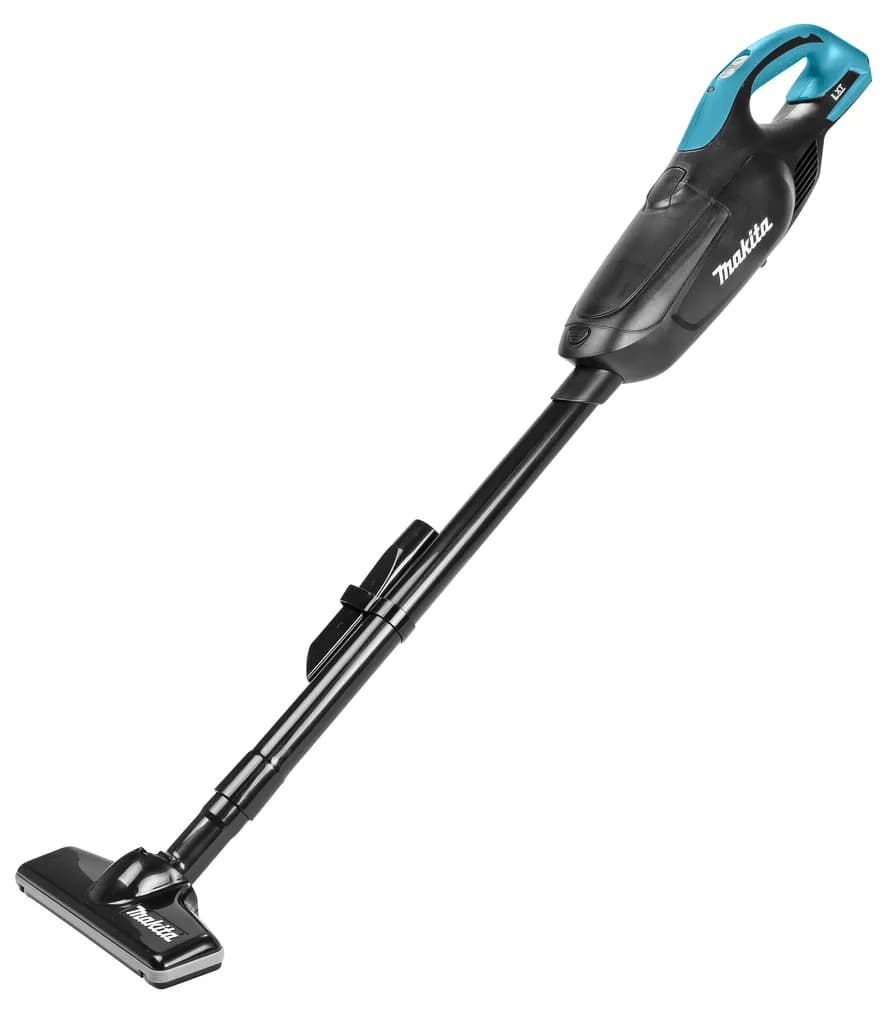 Makita DCL182ZB 18V -varsi-imuri, musta ja turkoosi