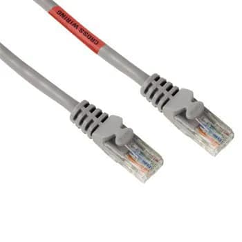 HAMA Cat5e UTP RJ45 1.8m -verkkokaapeli, harmaa