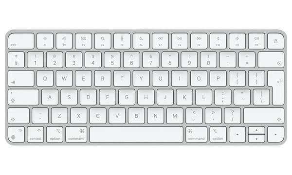 Apple Magic Keyboard USB-C -langaton näppäimistö, valkoinen