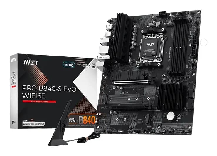 MSI PRO B840-S EVO WiFi 6E AM5 ATX -emolevy