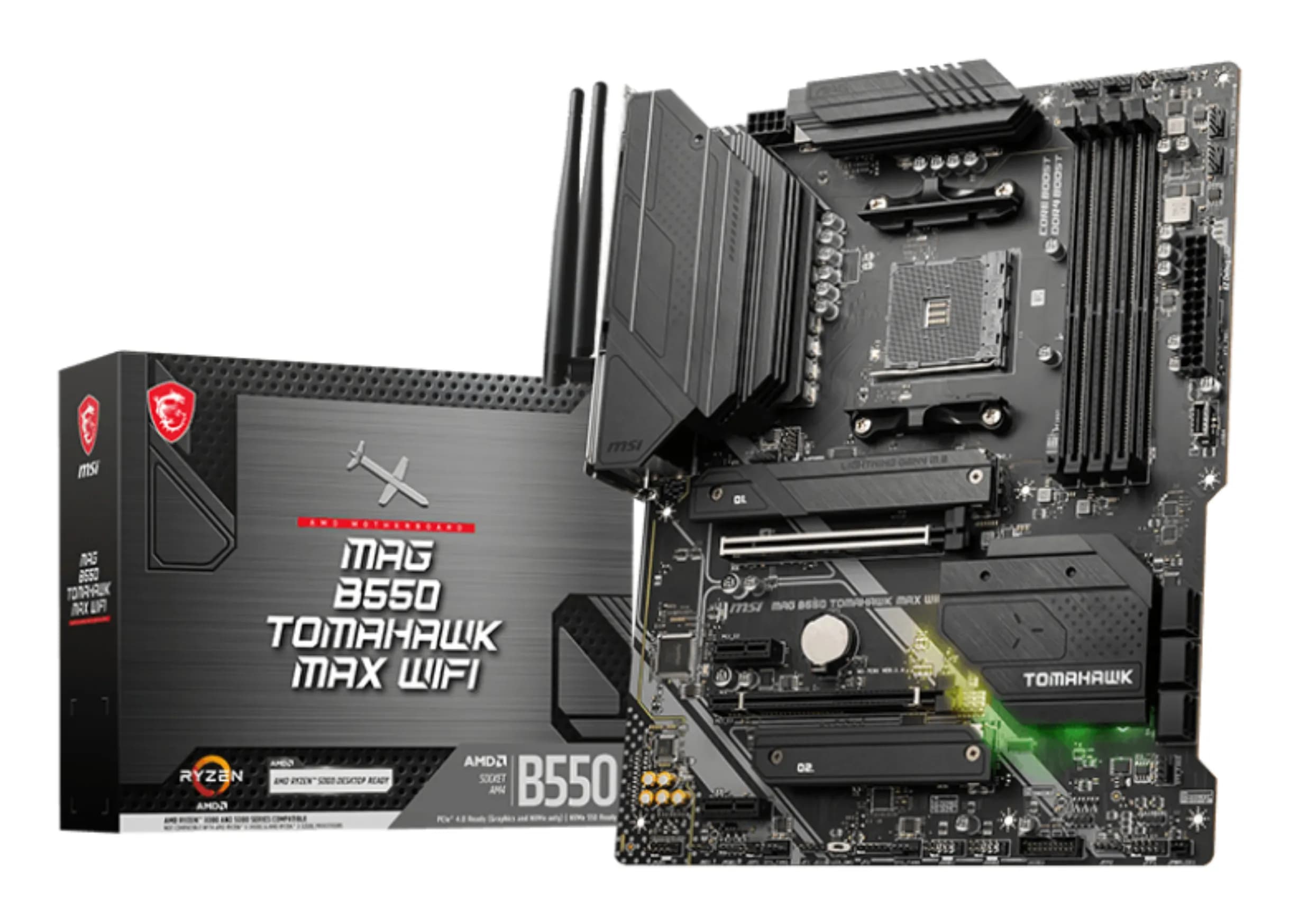 MSI MAG B550 TOMAHAWK MAX WIFI AM4 ATX -emolevy