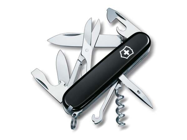 Victorinox Climber -taskutyökalu, musta, 91 mm