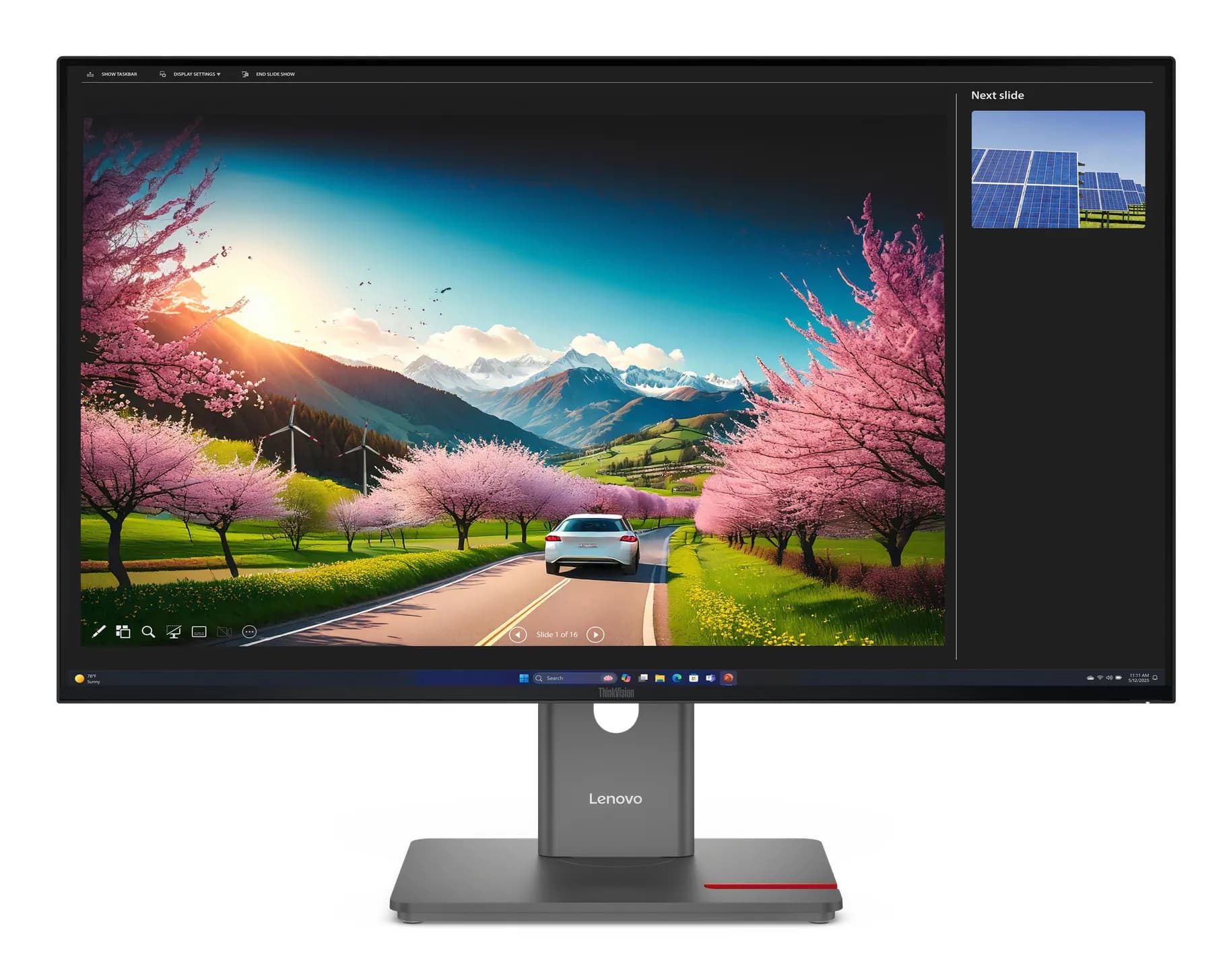 Lenovo ThinkVision P32UD-40 31.5" 4K UHD, IPS -näyttö, 120Hz, HDR10, Thunderbolt 4