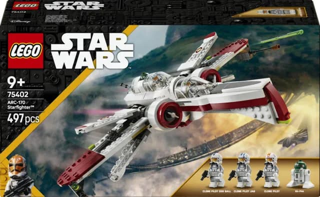 LEGO Star Wars ARC-170-tähdihävittäjä 75402