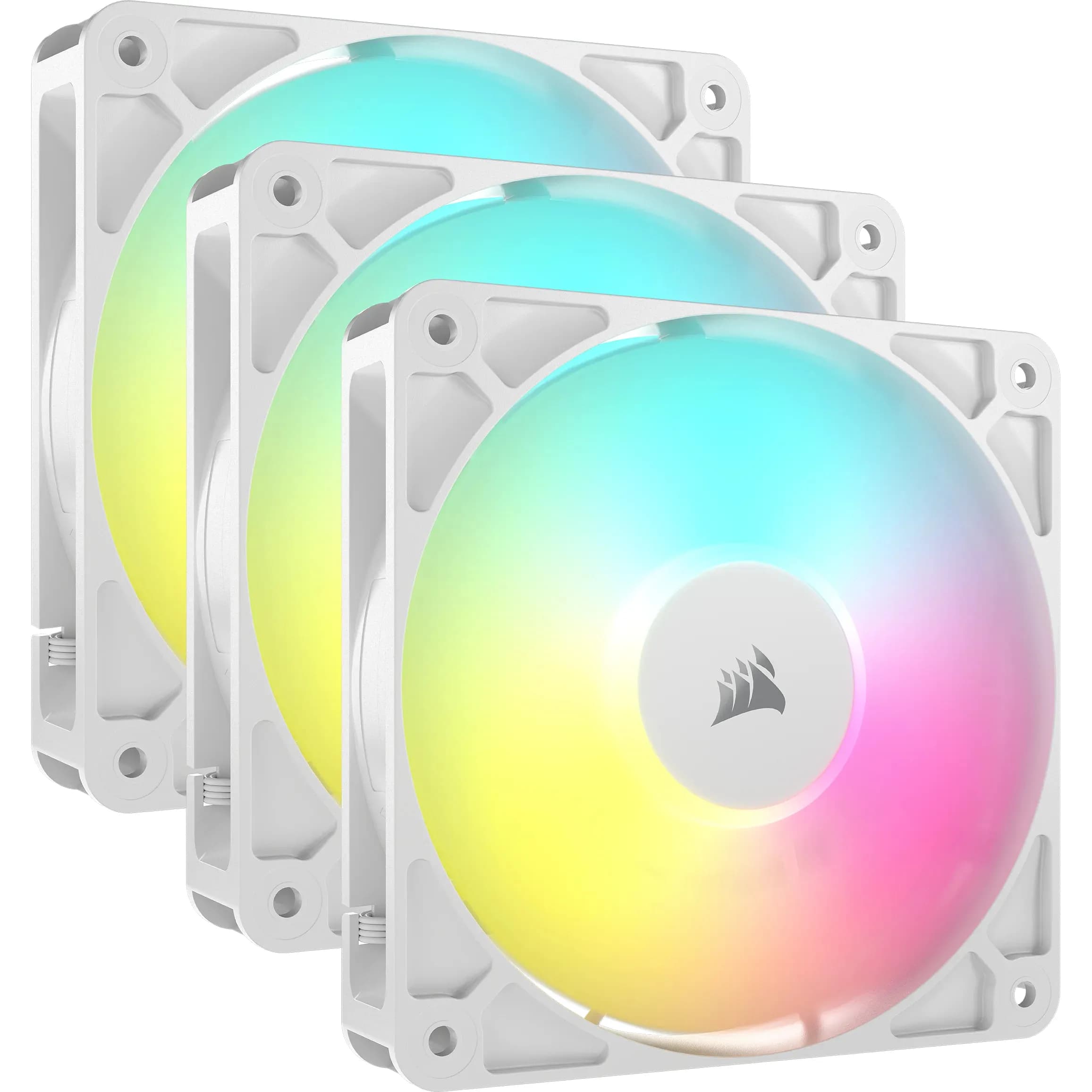Corsair RS120 ARGB 120 mm kotelotuuletin 3 kappaleen pakkaus - Valkoinen