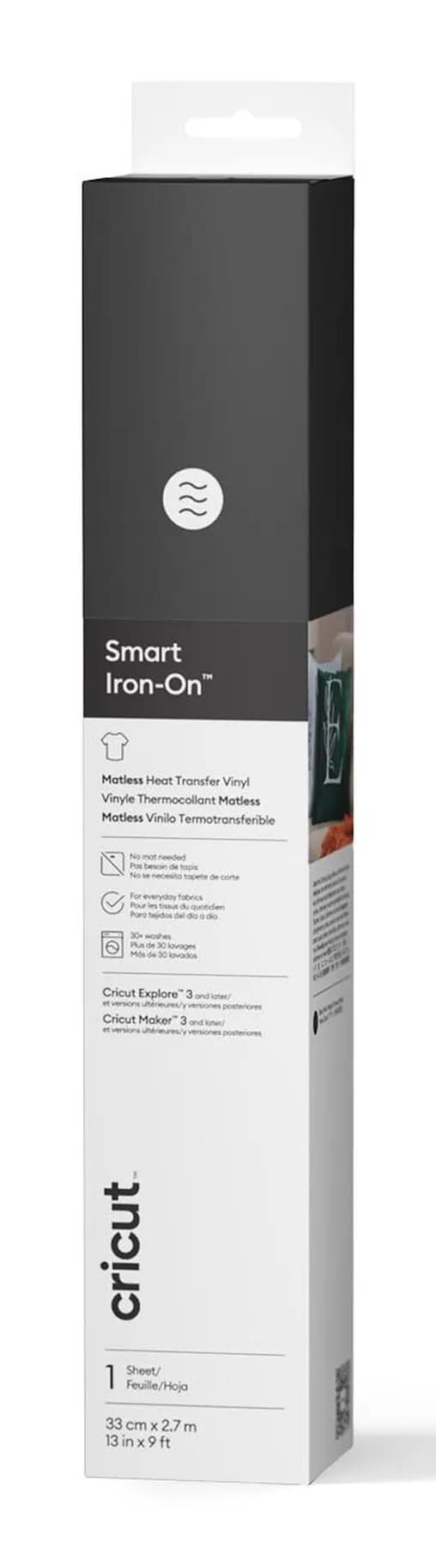 Cricut Smart Iron-On 33x273cm (Black)