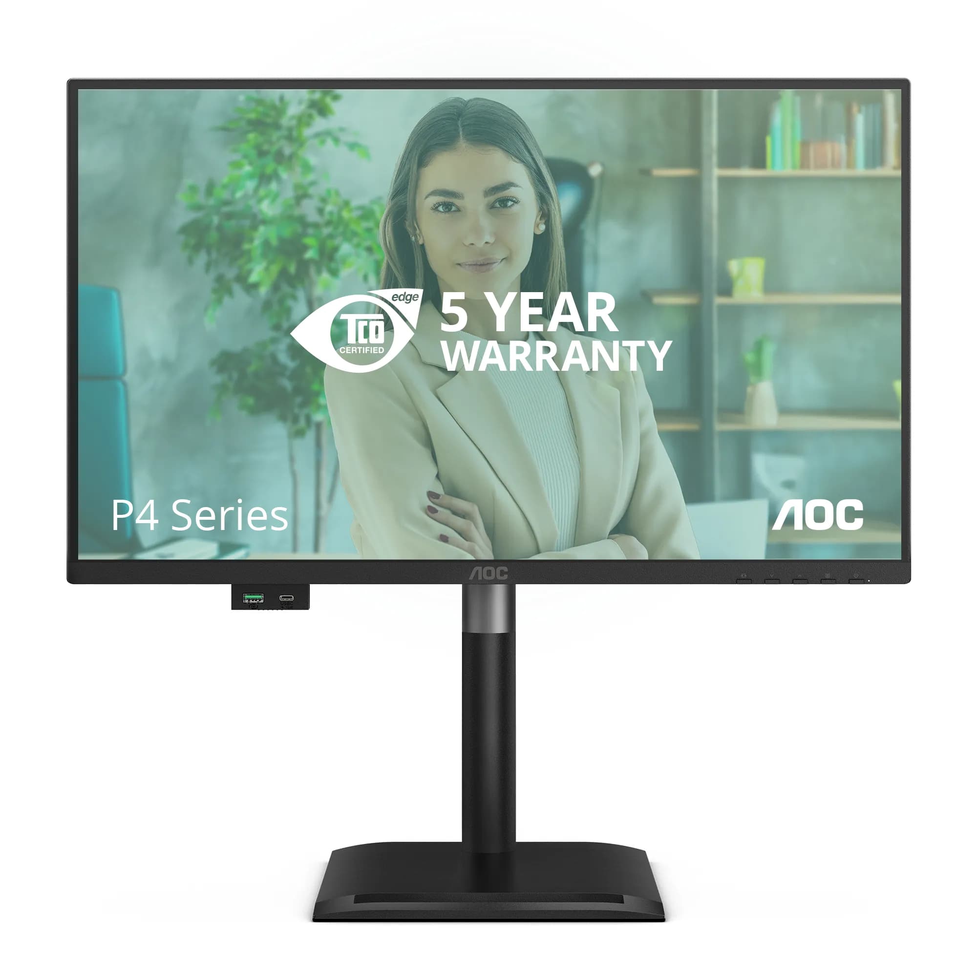 AOC 24P4U 23.8" Full HD, IPS -näyttö