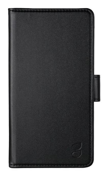 GEAR Wallet, Moto E6 Plus -lompakkokotelo, Musta