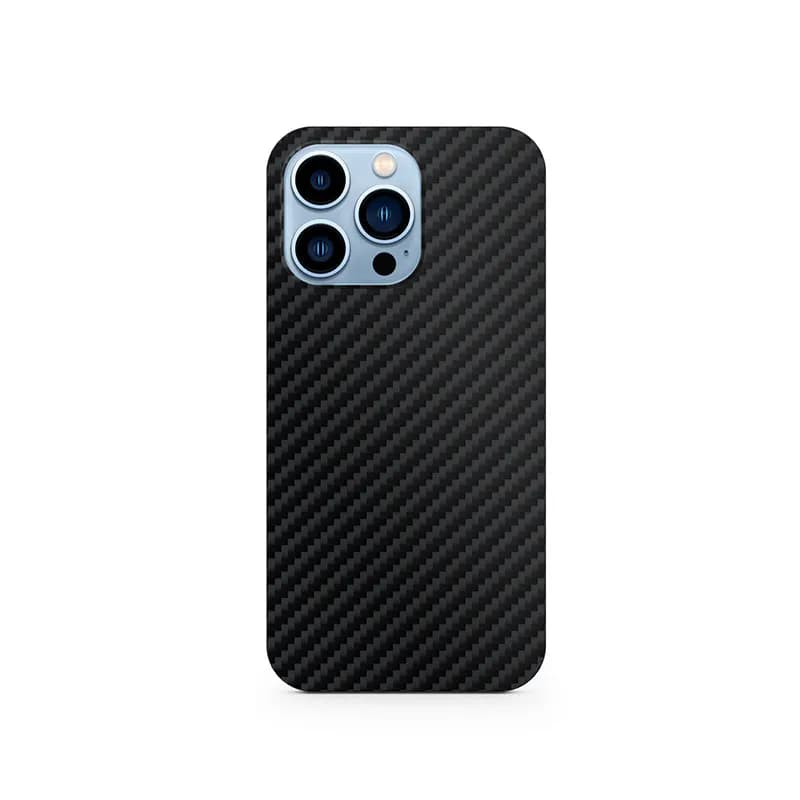 Epico Mag+ Hybrid Carbon, iPhone 13 Pro -suojakuori, Musta