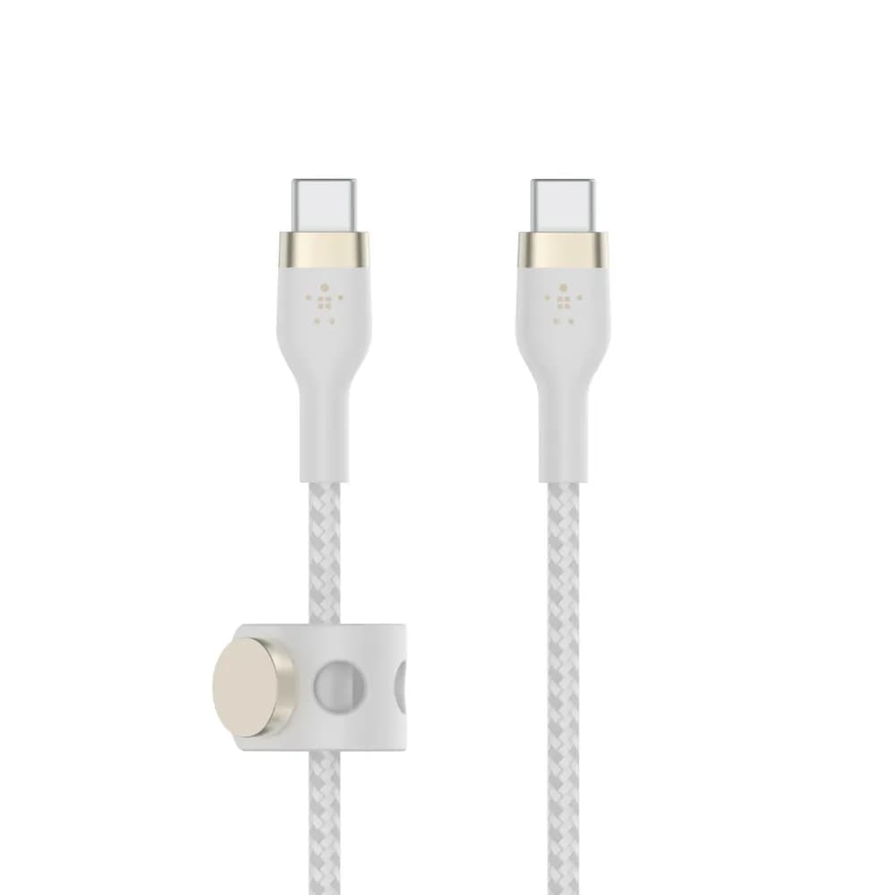 Belkin BoostCharge USB-C -kaapeli, 60 W, 1 m, valkoinen