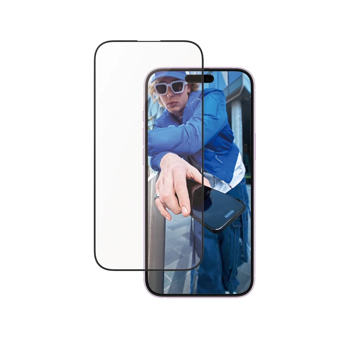 PanzerGlass Ultra-Wide Fit, Aluminium Frame, iPhone 16 Plus -panssarilasi