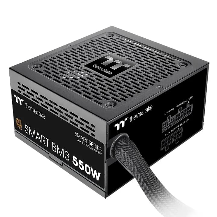 Thermaltake Smart BM3 550W -virtalähde, 80 Plus Bronze