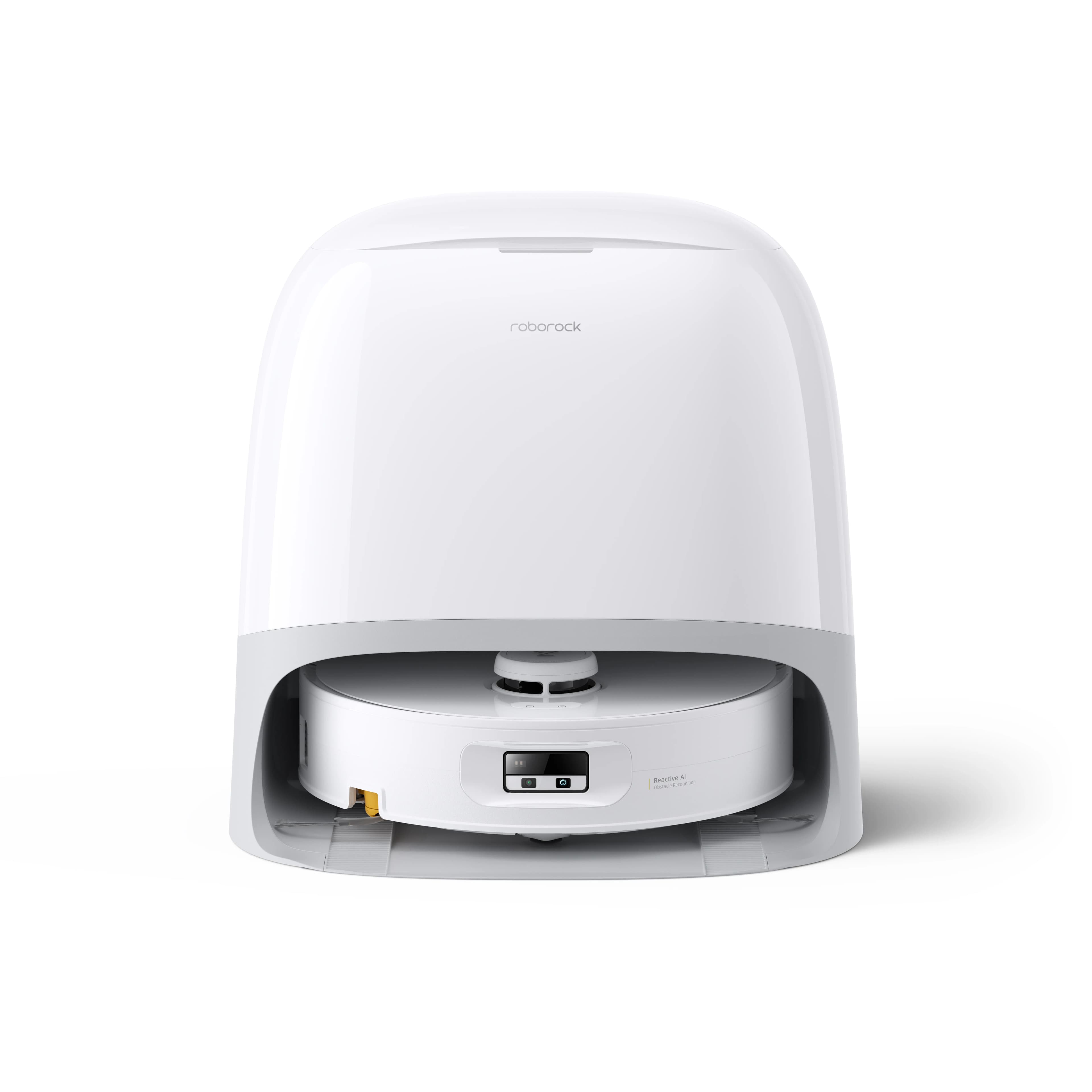 Roborock Qrevo Curv 2 Flow -robotti-imuri, valkoinen
