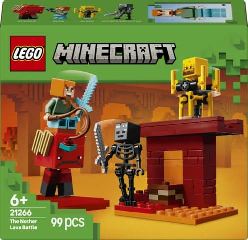 LEGO Minecraft Hornan laavataistelu 21266