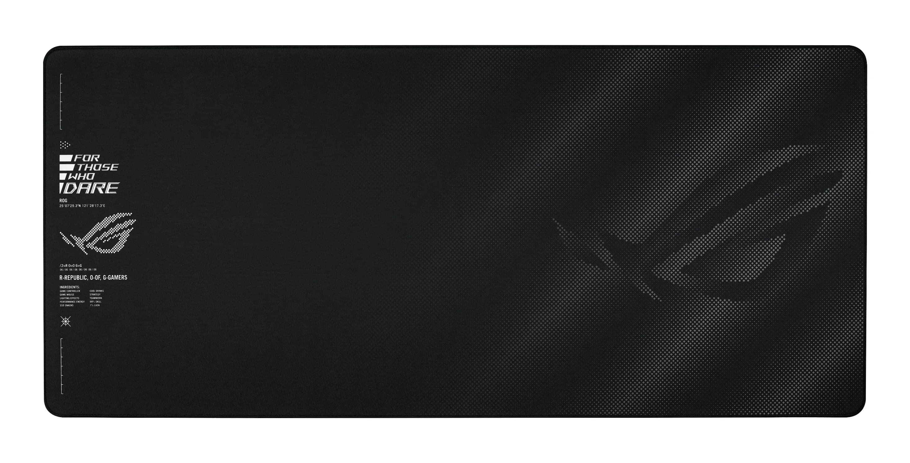 ASUS ROG Sheath II XXL -pelihiirimatto, 900x400 mm, musta