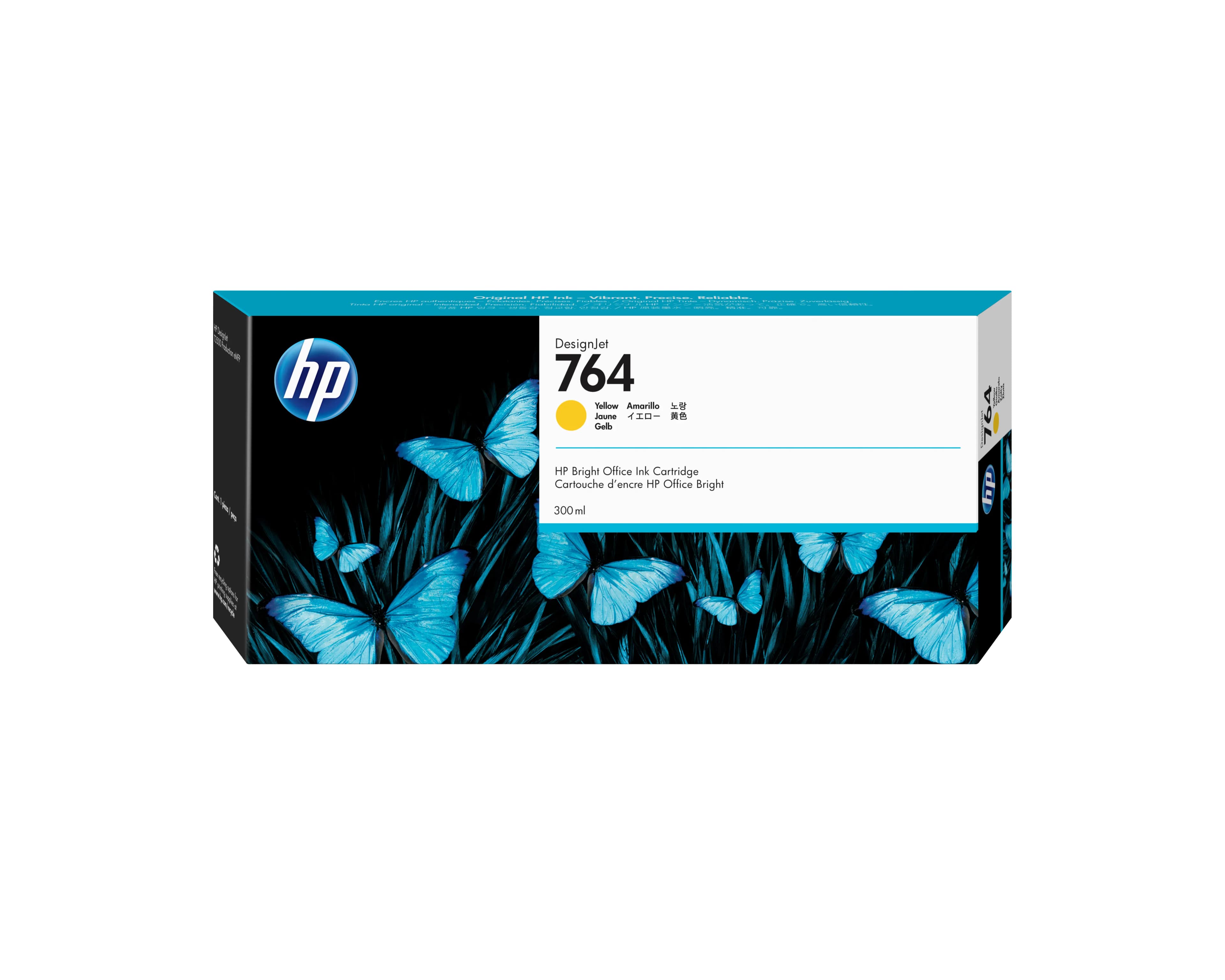 HP DesignJet C1Q15A -mustekasetti, 300 ml, keltainen