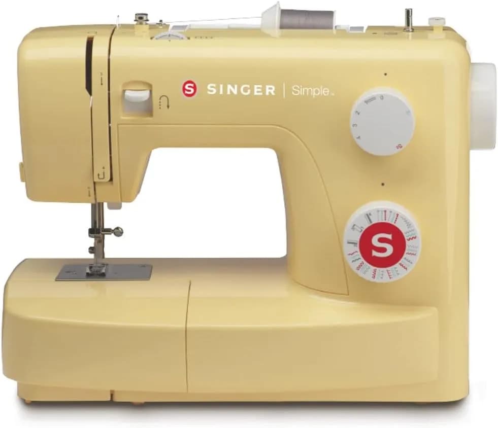 Singer Simple 3223 -ompelukone, keltainen