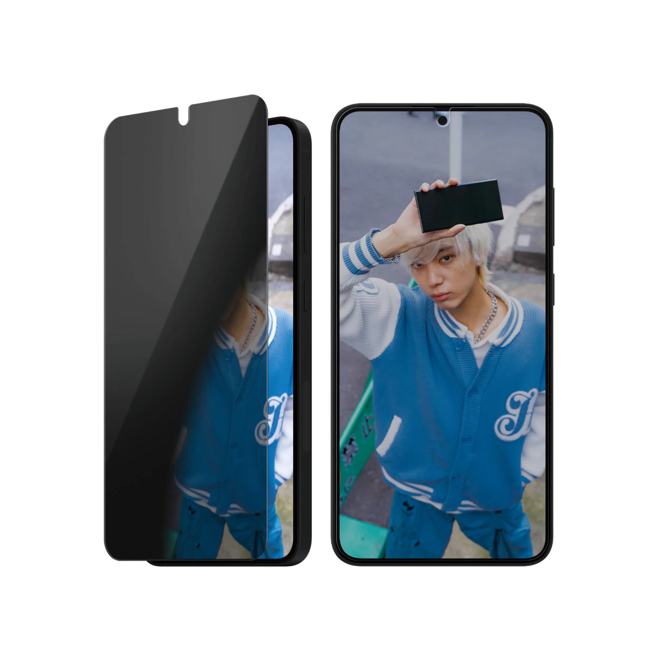 PanzerGlass Ultra-Wide Fit Alignerkit Galaxy S25 Plus -panssarilasi, Privacy