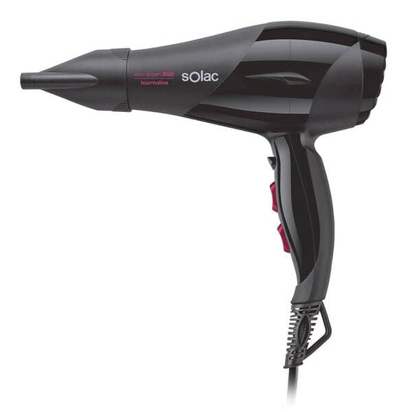Solac Expert S90004700, 2600 W -hiustenkuivaaja, musta