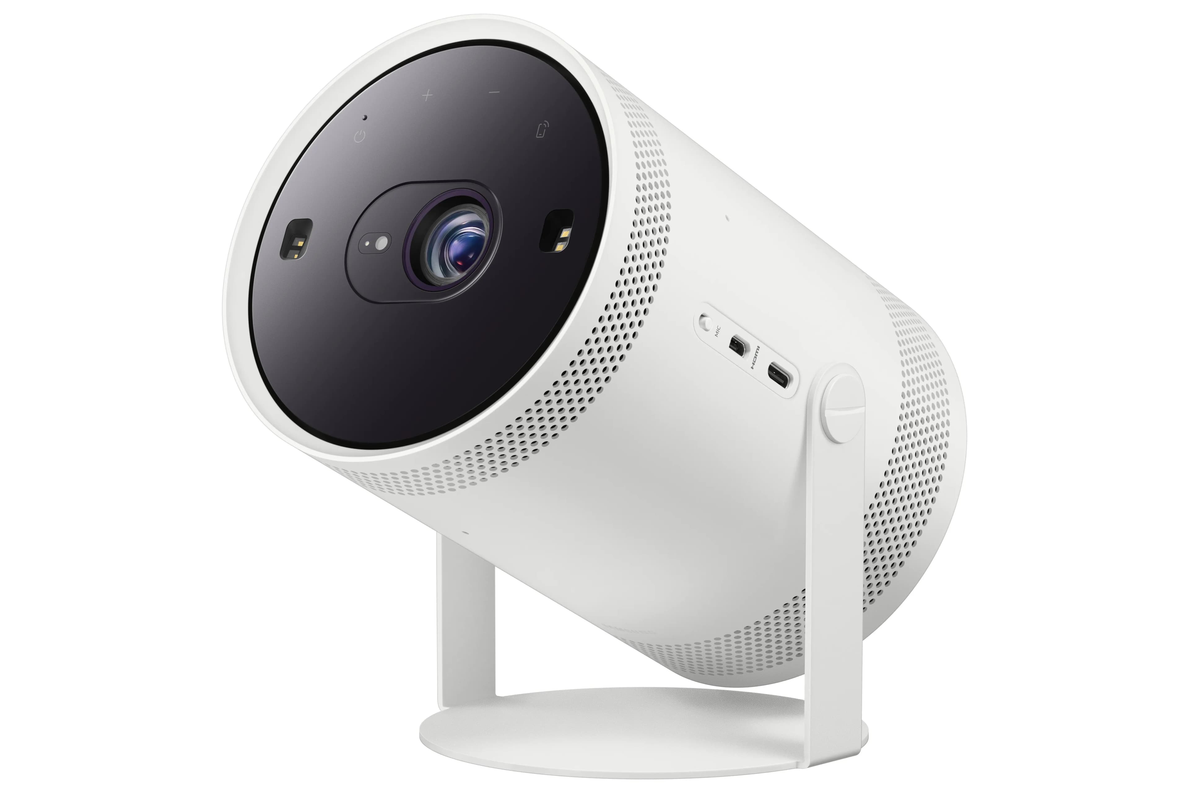 SAMSUNG The Freestyle 2nd Gen. (2023), DLP projector (white, FullHD, USB-C, HDR)