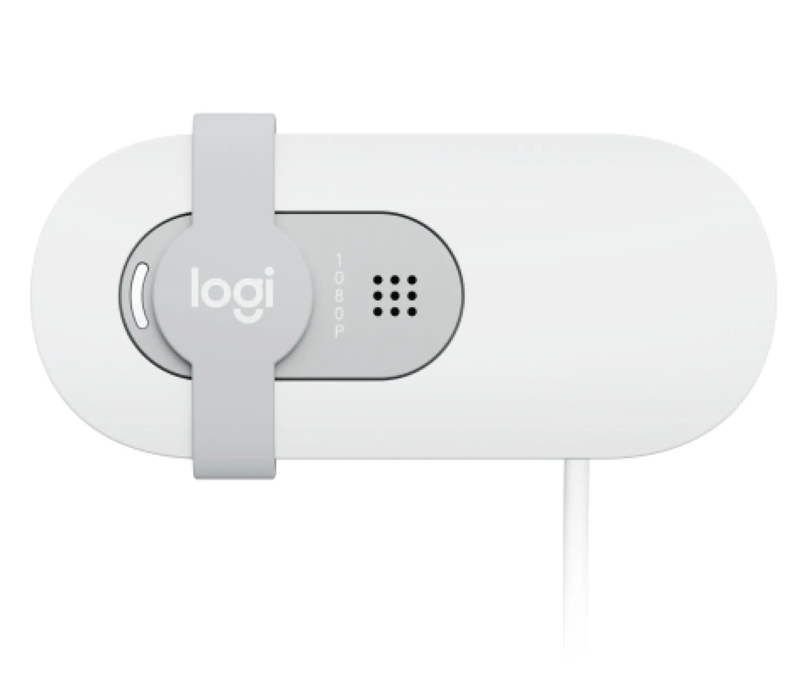 Logitech Brio 100 Full HD 1080p -webkamera, valkoinen