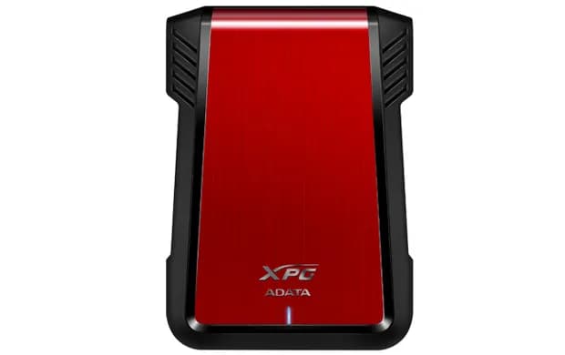 ADATA XPG EX500 2,5" HDD/SSD-ulkoisen aseman kotelo, 1-paikkainen, USB 3.2 Gen 1, SATA, musta/punainen