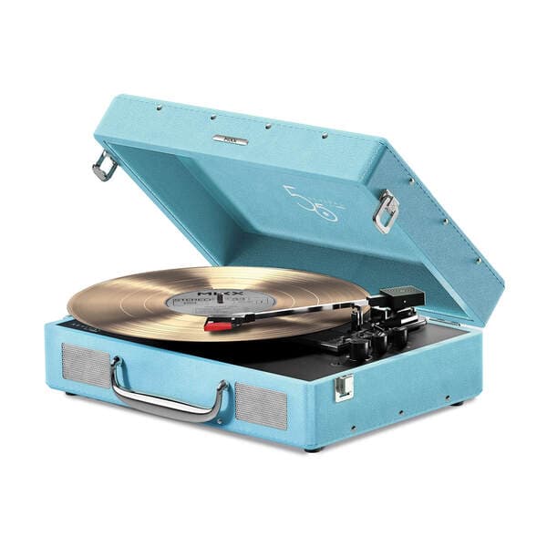 MIXX Revival 55 Stereo -levysoitin, sininen