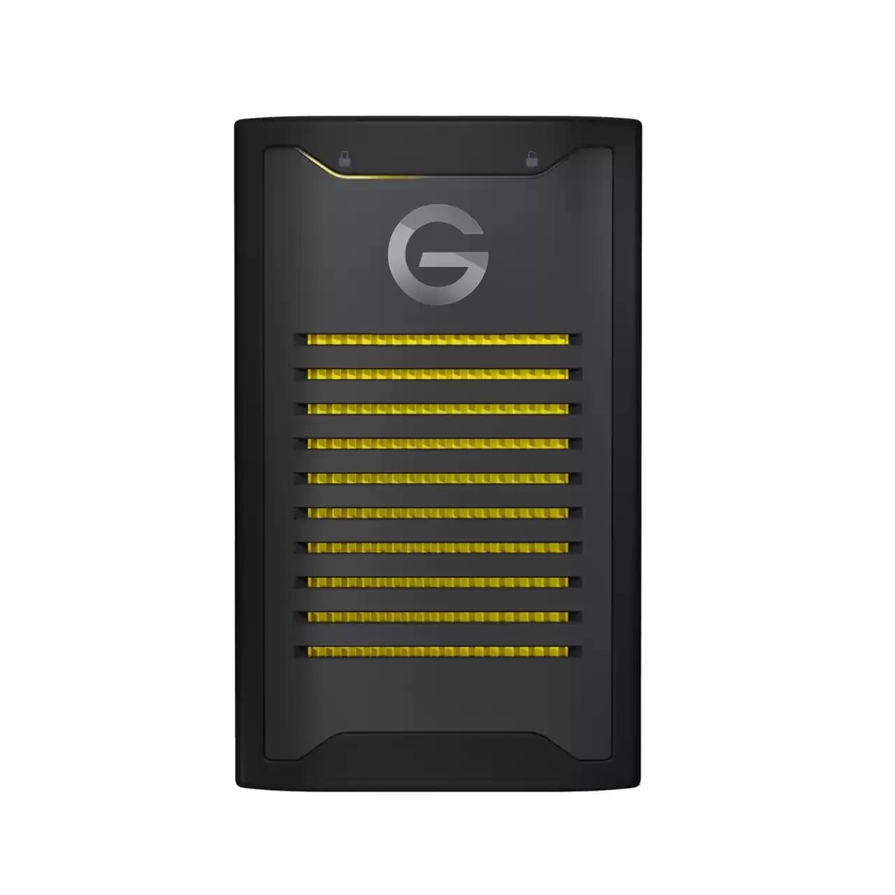 SanDisk Professional G-DRIVE ArmorLock 1 Tt USB 3.2 Gen 2 (USB-C) -ulkoinen SSD, iskunkestävä, kannettava, laitteistosalaus, salasanasuojaus, vedenkes