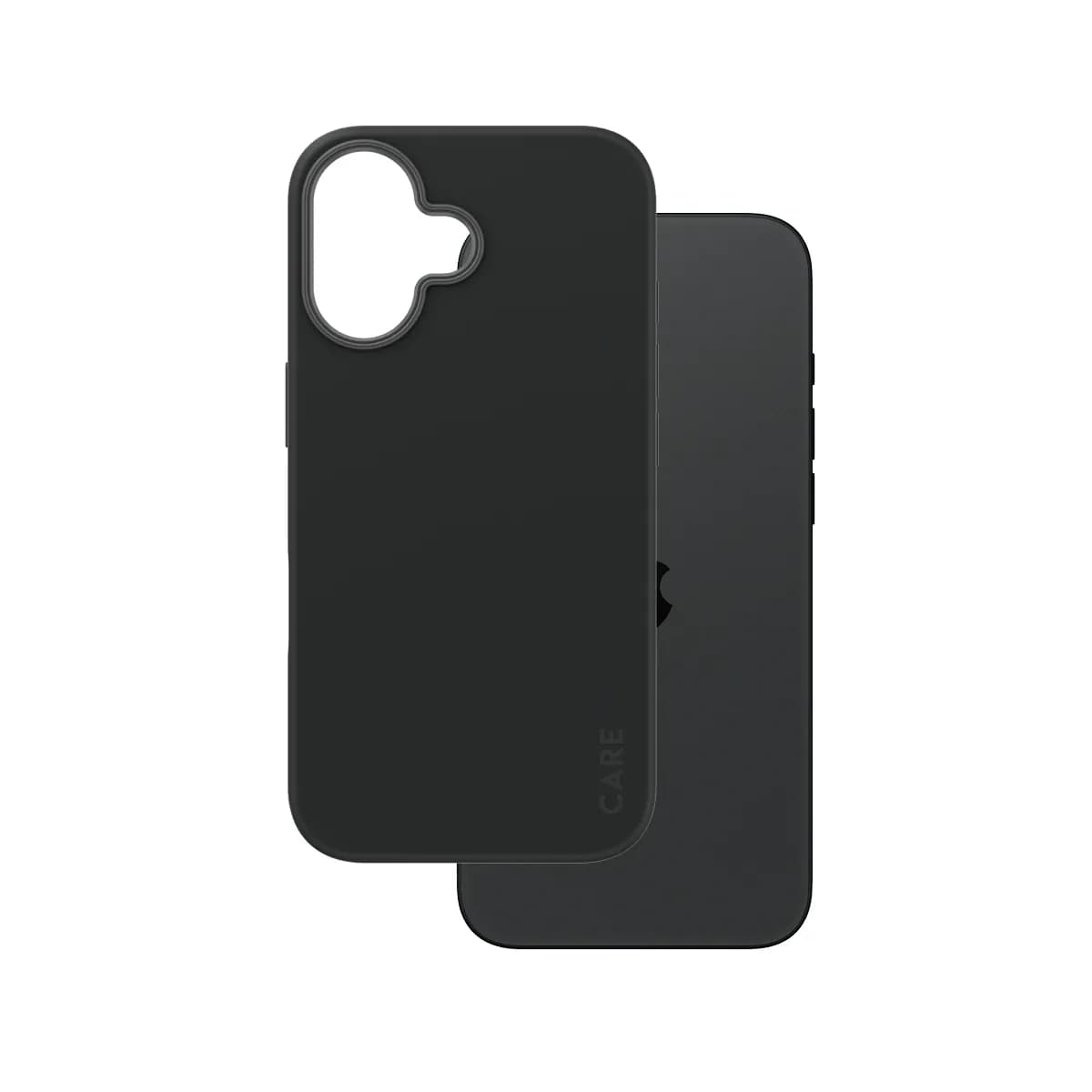 Care by PanzerGlass iPhone 16 Fashionable -suojakuori, Musta