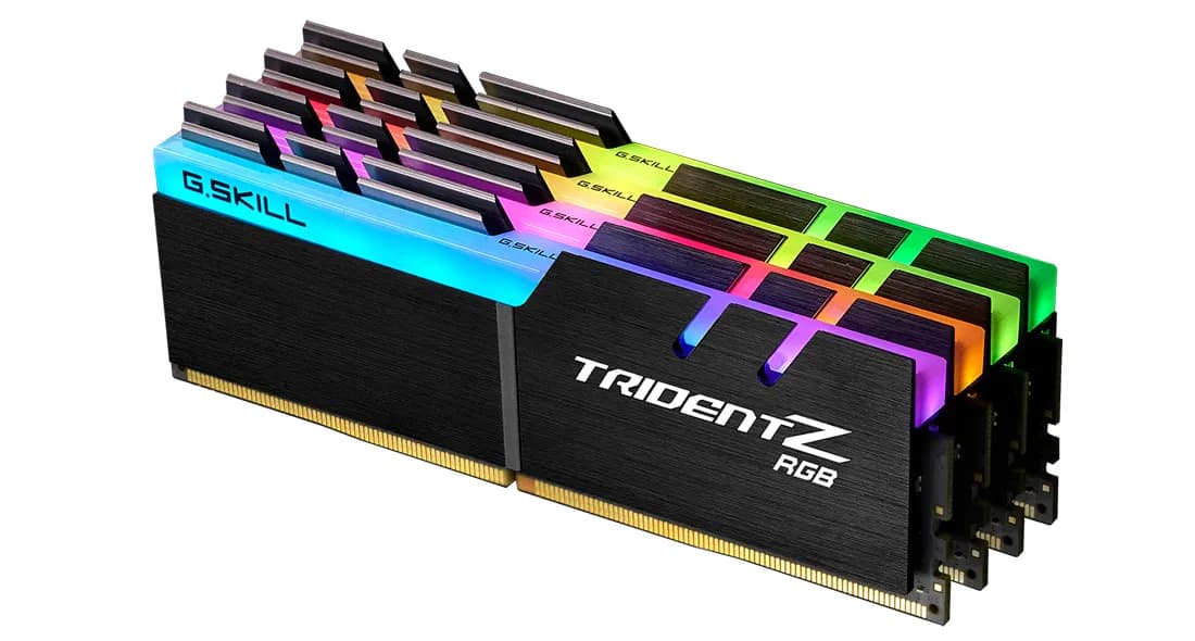 G.SKILL Trident Z RGB 32 Gt (4 x 8 Gt) DDR4 4000 MHz, CL18 -muisti (XMP)