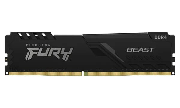 Kingston FURY Beast 8 Gt (1 x 8 Gt) DDR4 3200 MHz, CL16 -muisti (XMP)