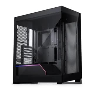 Phanteks NV5 MKII -miditornikotelo RGB-valaistuksella, satin black