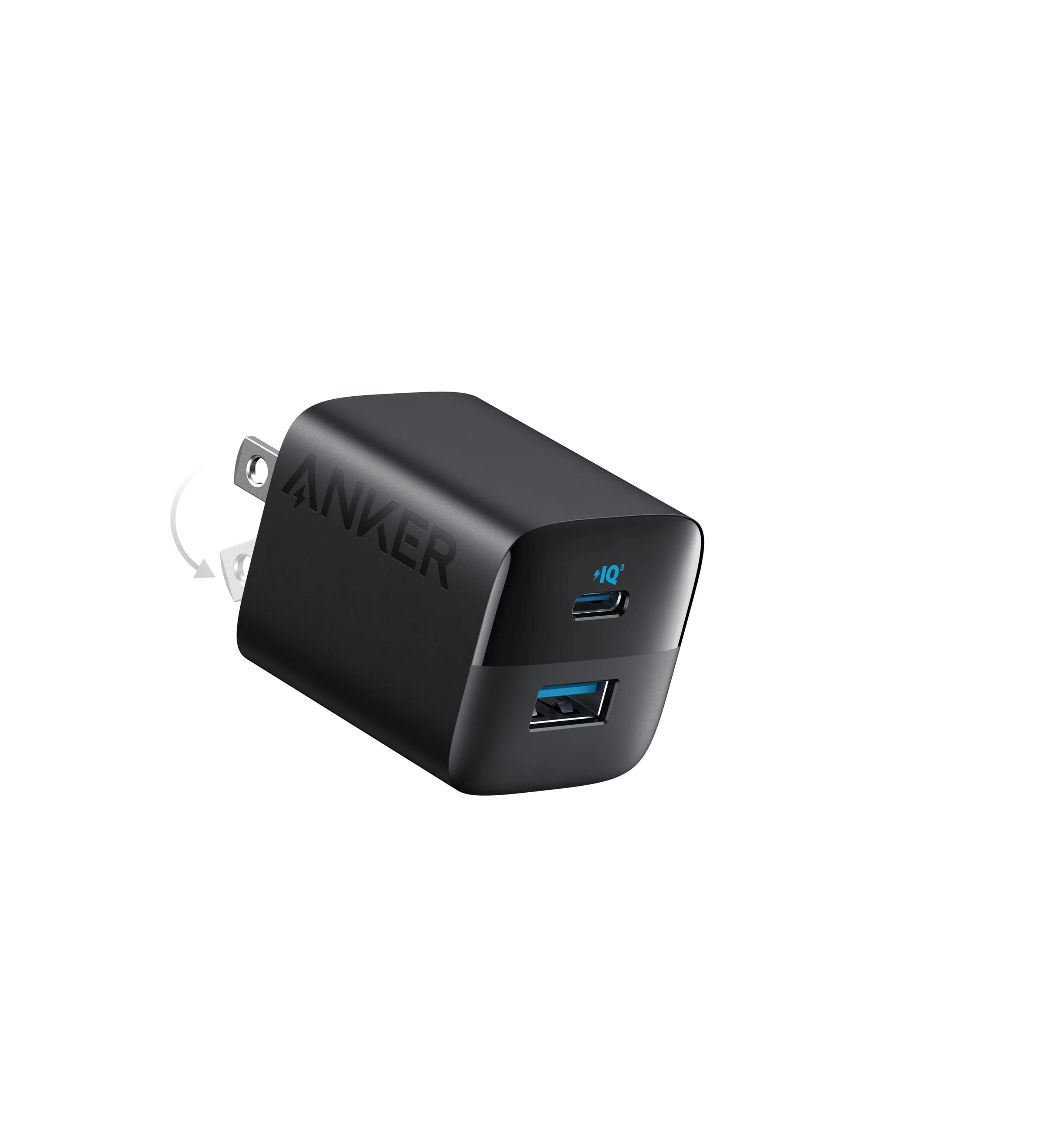 ANKER 323 CHARGER 33W 1A/1C, BLACK