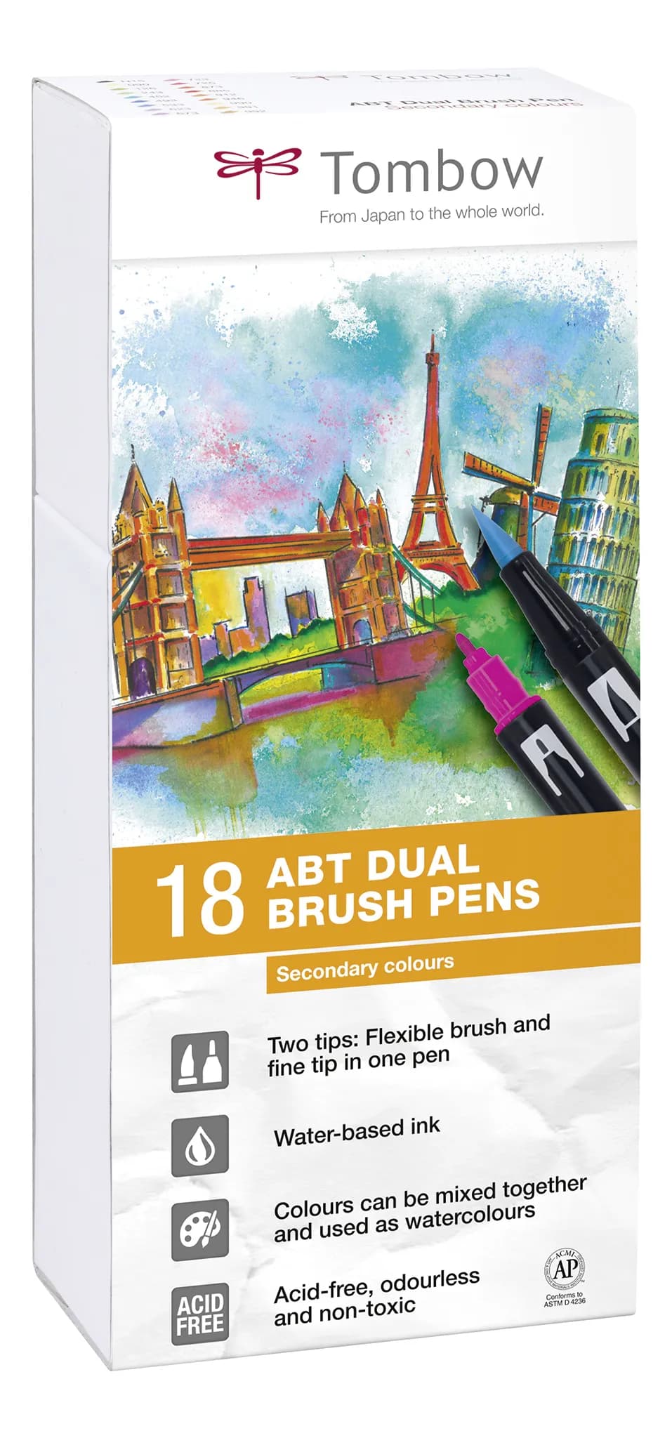 Tombow ABT Dual Brush 18P-2 Basic 2 (18)