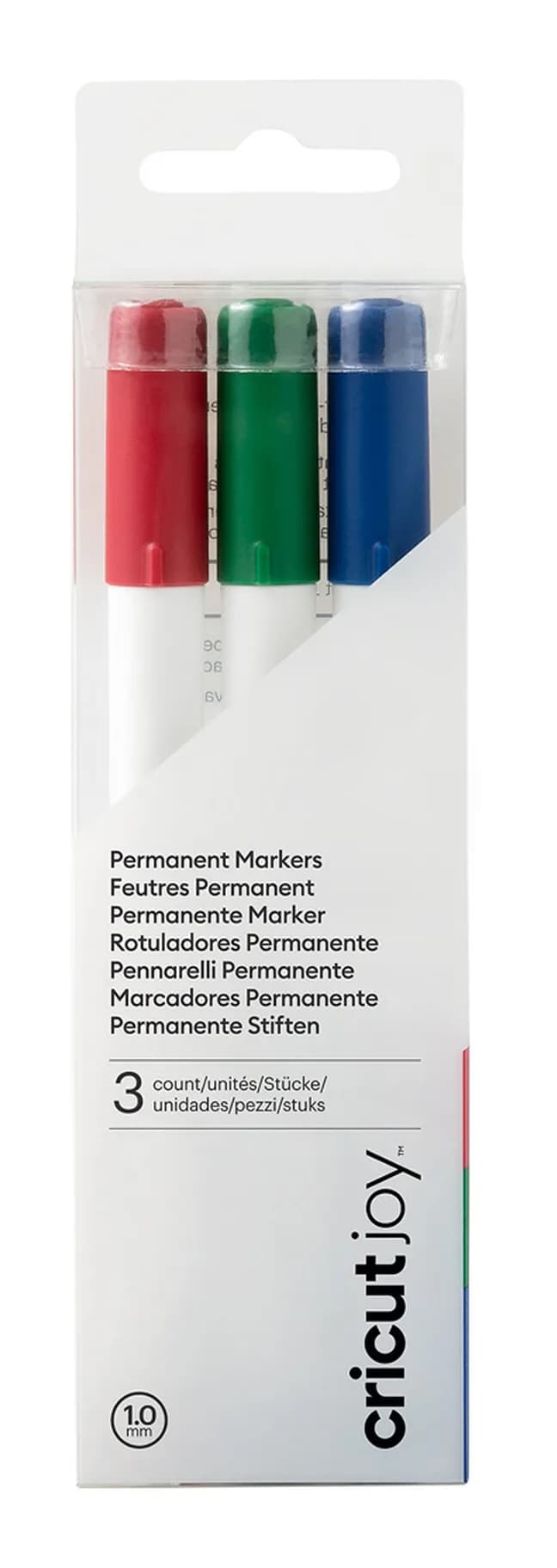 Cricut Joy Permanent markers 3-pack 1.0 (Blue, Red, Green)